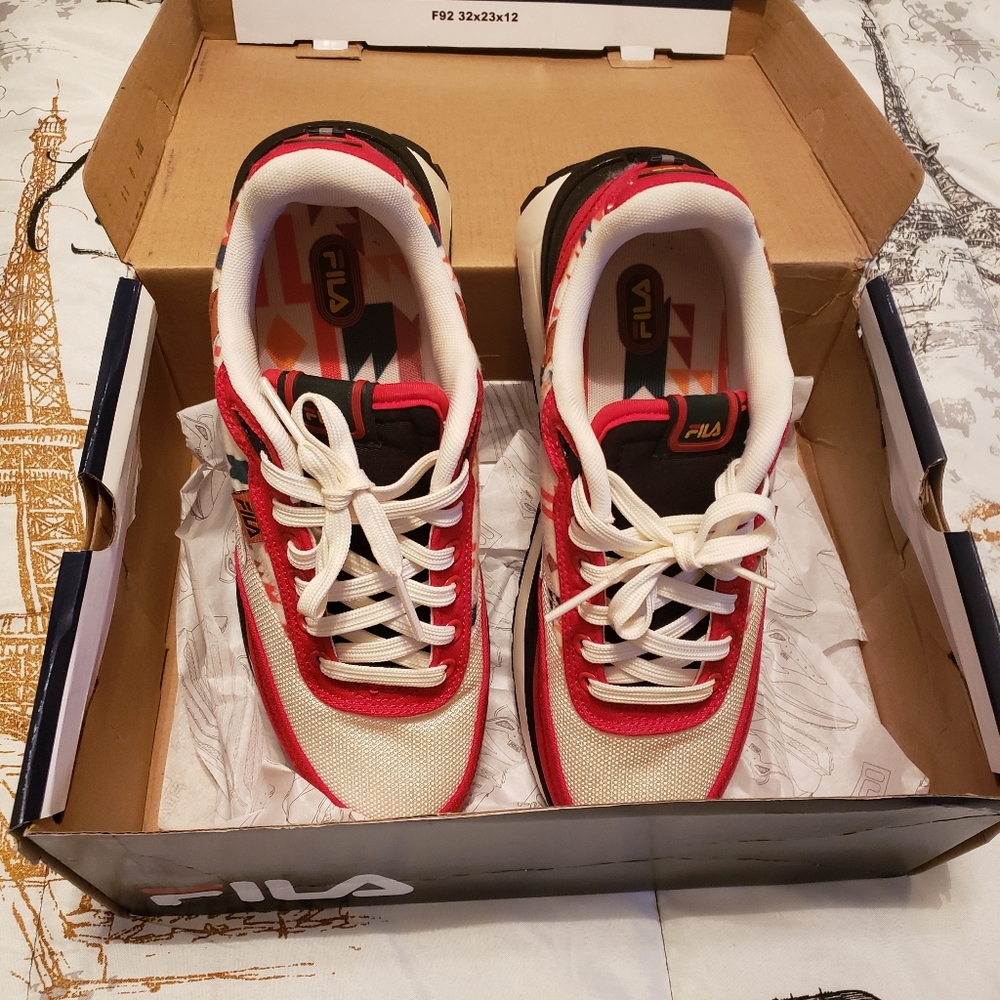 Boys Fila Renno sneakers size 7. - Picture 5 of 6